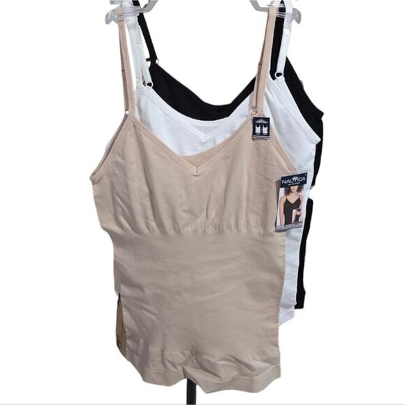 Nautica 3Pk Comfy Snatched Shapewear Loungewear‎ Size XL MED Large Small New - Picture 1 of 13